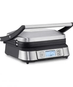 Flash Sale ???? Cuisinart Contact Griddler® With Smoke-less Mode | Stainless Steel Black & Stainless ????