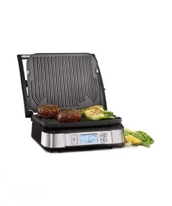 Flash Sale ???? Cuisinart Contact Griddler® With Smoke-less Mode | Stainless Steel Black & Stainless ???? -Cuisinart Shop contactgriddler4