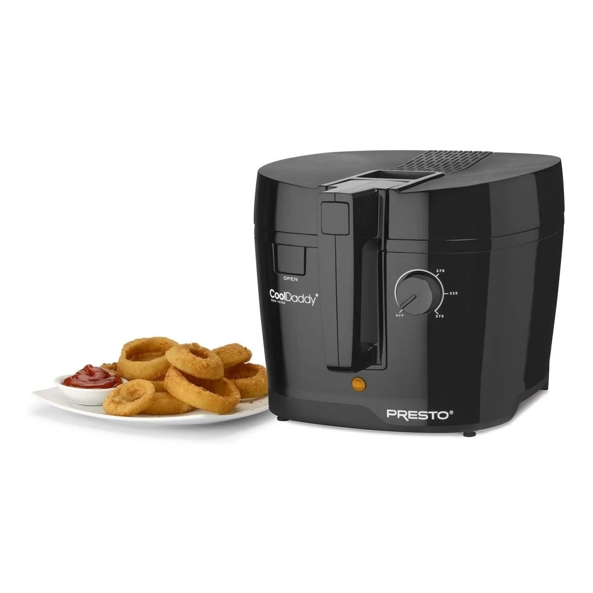 Best Sale ???? Presto® CoolDaddy® Cool-Touch Deep Fryer With Removable Bucket | 2 Qt. - Black Black ???? 4 Best Sale ???? Presto® CoolDaddy® Cool-Touch Deep Fryer With Removable Bucket | 2 Qt. - Black Black ???? - Image 4