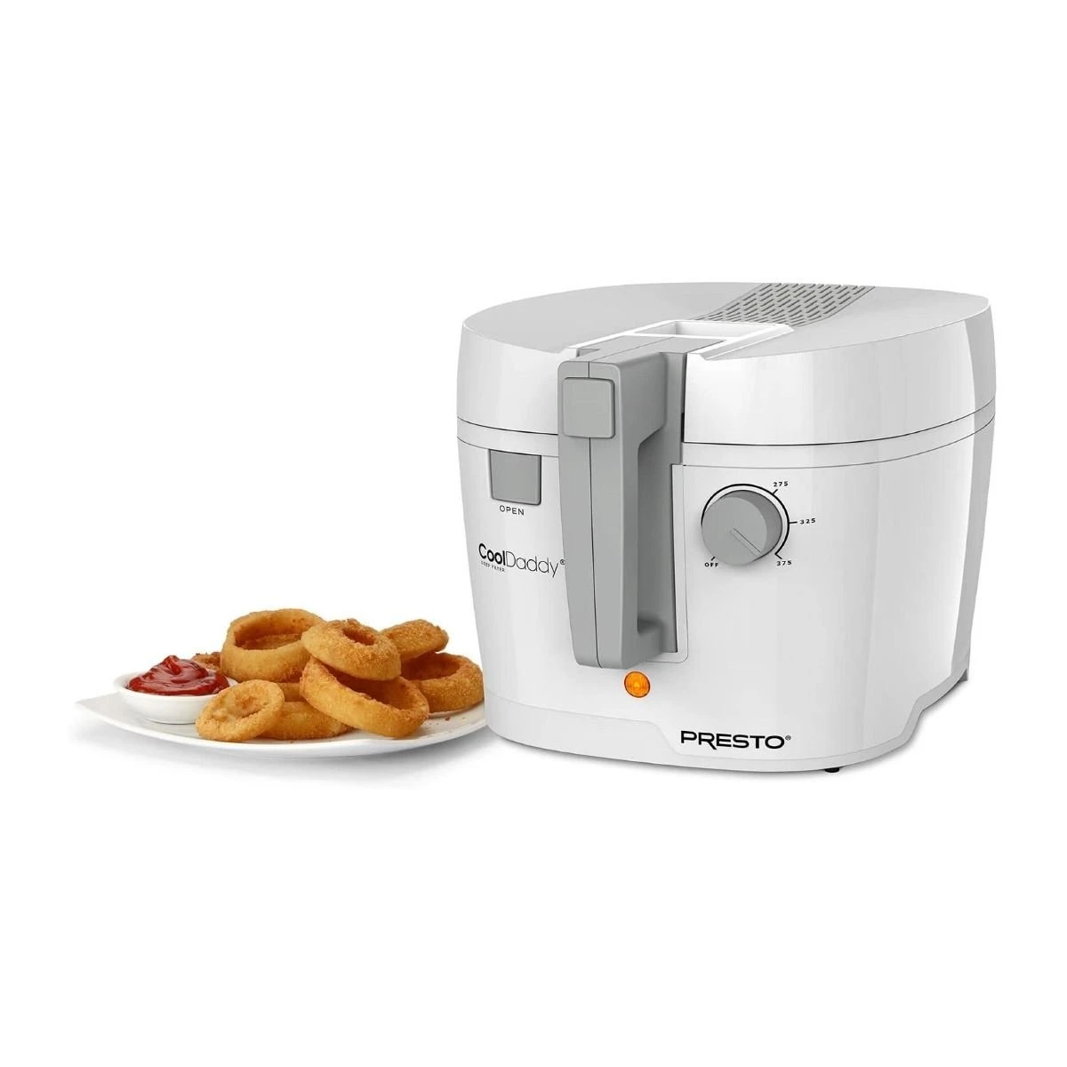 Deals ???? Presto® CoolDaddy® Cool-Touch Deep Fryer With Removable Bucket | 2 Qt. - White White ???? 4 Deals ???? Presto® CoolDaddy® Cool-Touch Deep Fryer With Removable Bucket | 2 Qt. - White White ???? - Image 4