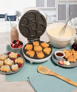 Cheapest ???? Cucina Pro CucinaPro Waffle Maker | Animals White ???? -Cuisinart Shop cucinapro animal pancake lifestyle