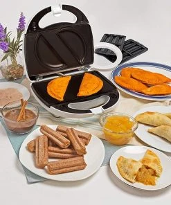 Budget ???? Cucina Pro CucinaPro Empanada And Churro Maker White ⭐ 10 Budget ???? Cucina Pro CucinaPro Empanada And Churro Maker White ⭐ -Cuisinart Shop cucinapro empanada lifestyle