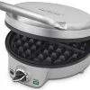 Buy ???? Cuisinart 4-Slice Square Belgian Waffle Maker | Round Black & Stainless ????