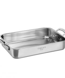 Top 10 ???? Cuisinart Forever Stainless Multi-Use Roasting Pan | 13.5" Stainless Steel ????