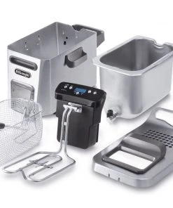 Budget ???? DeLonghi De'Longhi Livenza 4.5L Cool Zone Deep Fryer Black & Stainless ✨ 12 Budget ???? DeLonghi De'Longhi Livenza 4.5L Cool Zone Deep Fryer Black & Stainless ✨ -Cuisinart Shop d44528dz delonghi 4.5l livenza cool zone fryer