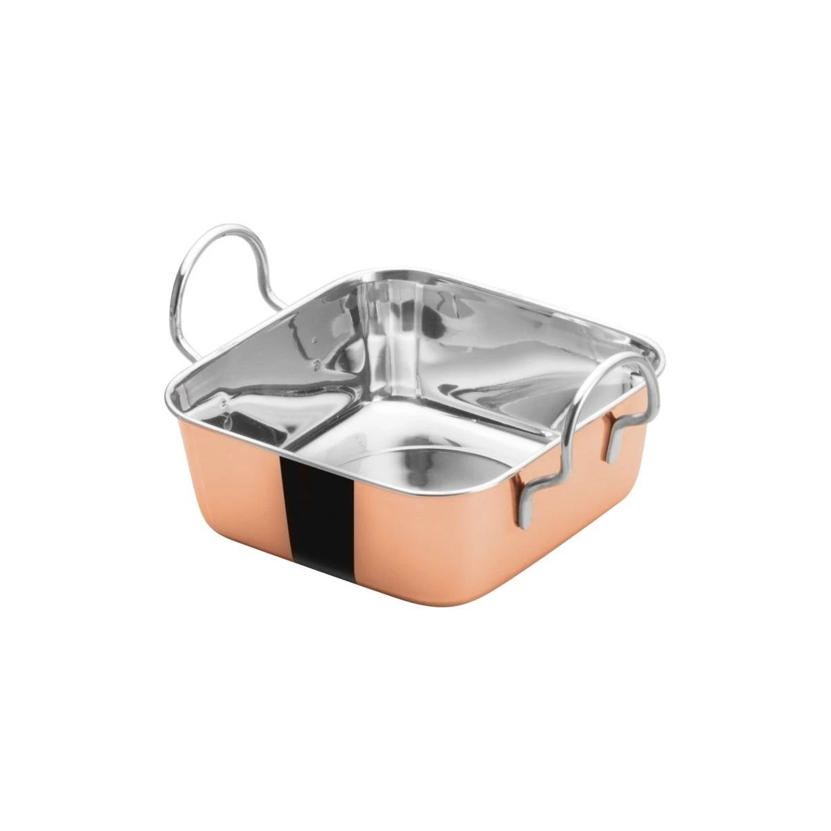 Wholesale ✔️ Winco Square Copper Plated Mini Roasting Pan | 5.1875" Copper ???? 1 Wholesale ✔️ Winco Square Copper Plated Mini Roasting Pan | 5.1875" Copper ????