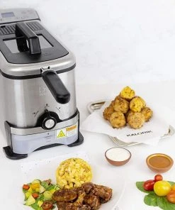 Buy ⌛ Kalorik 3.2 Qt. Digital Deep Fryer With Oil Filtration | Stainless Steel Stainless Steel ???? 15 Buy ⌛ Kalorik 3.2 Qt. Digital Deep Fryer With Oil Filtration | Stainless Steel Stainless Steel ???? -Cuisinart Shop deepfry6