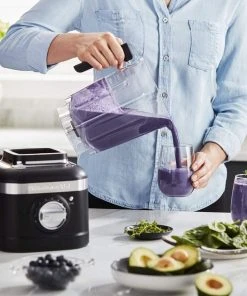 New ???? KitchenAid K400 Blender | Black Matte Black, Stainless Steel ???? -Cuisinart Shop def use this lifestyle image k4oo blender