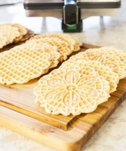 Cheapest ✔️ Cucina Pro CucinaPro Pizzelle Baker 5" Diameter Pizzelle Nonstick Black, Steel ???? -Cuisinart Shop dscf1607