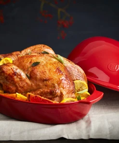 Budget ✔️ Emile Henry 4.5 Qt. Large Roaster | Burgundy Red ???? 6 Budget ✔️ Emile Henry 4.5 Qt. Large Roaster | Burgundy Red ???? -Cuisinart Shop eh large roast 2