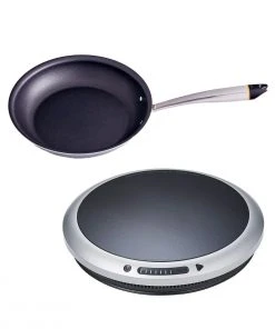 Cuisinart Shop 3 Wholesale ???? Hestan Cue 11" Nonstick Fry Pan + Induction Cooktop Black, Silver ????