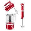 Best Sale ???? KitchenAid Passion Red Cordless Small Appliances Set | Hand Mixer, Hand Blender & Food Chopper Red ????
