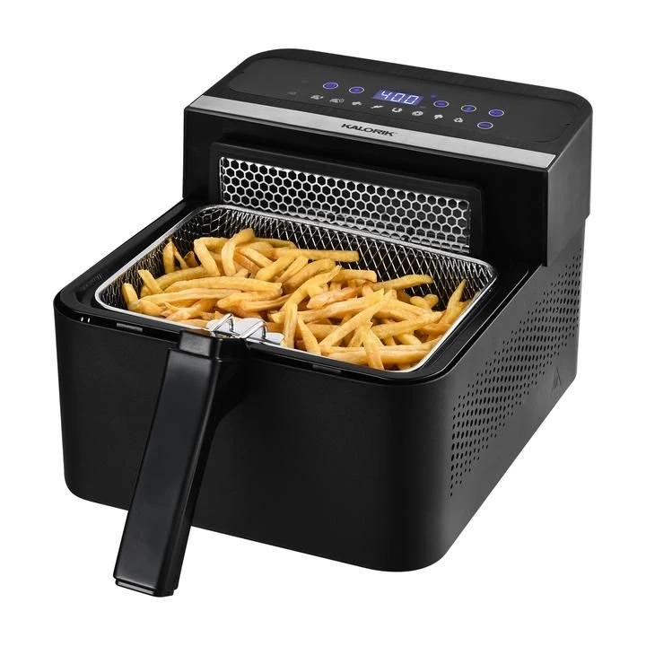 Best Pirce ???? Kalorik 2-in-1 Digital Air & Deep Fryer | Black Stainless Steel ???? 5 Best Pirce ???? Kalorik 2-in-1 Digital Air & Deep Fryer | Black Stainless Steel ???? - Image 5