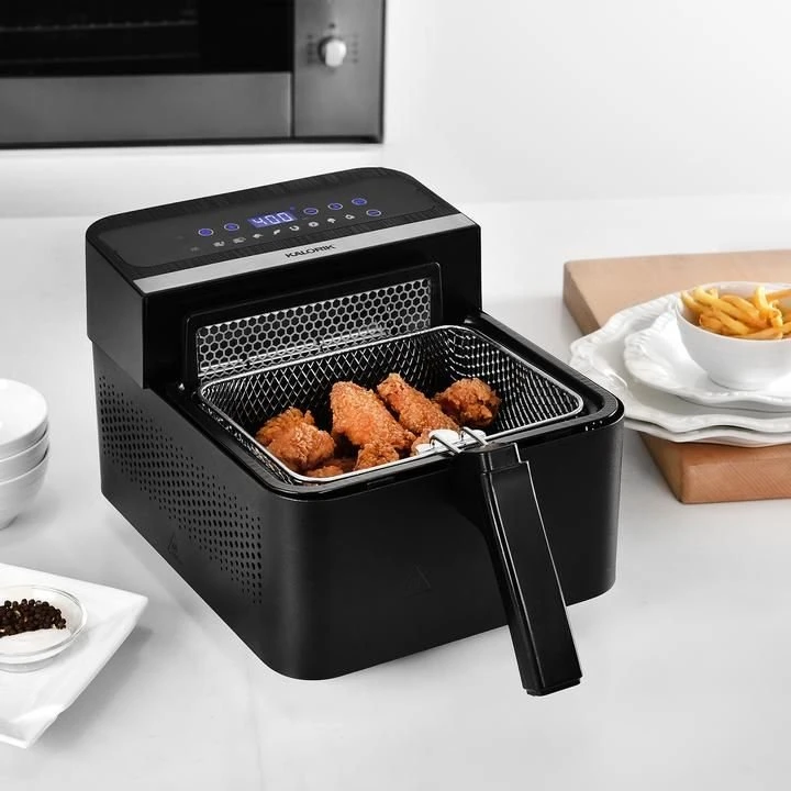 Best Pirce ???? Kalorik 2-in-1 Digital Air & Deep Fryer | Black Stainless Steel ???? 6 Best Pirce ???? Kalorik 2-in-1 Digital Air & Deep Fryer | Black Stainless Steel ???? - Image 6