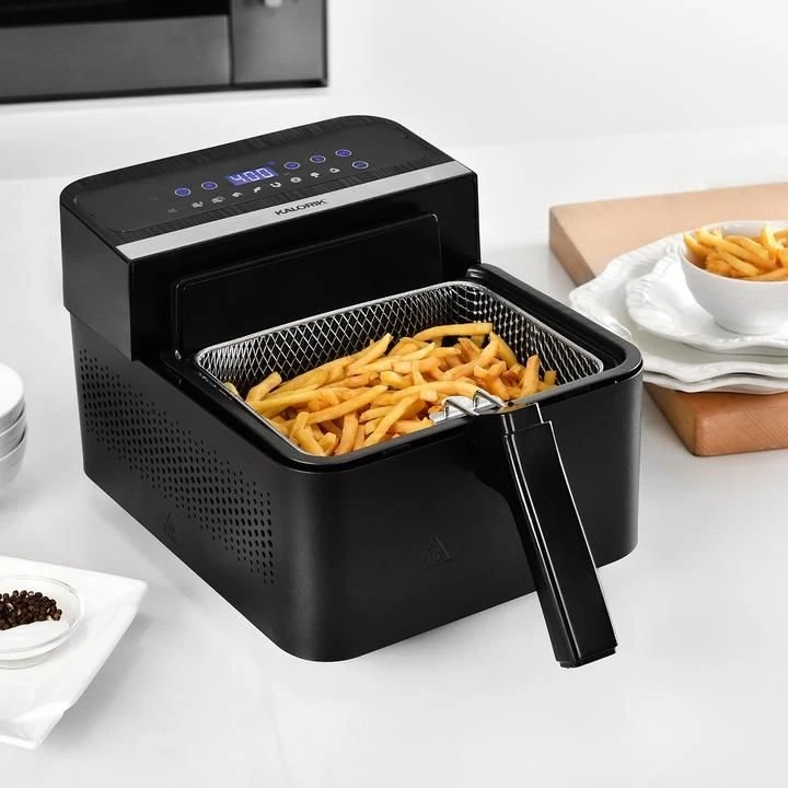 Best Pirce ???? Kalorik 2-in-1 Digital Air & Deep Fryer | Black Stainless Steel ???? 7 Best Pirce ???? Kalorik 2-in-1 Digital Air & Deep Fryer | Black Stainless Steel ???? - Image 7