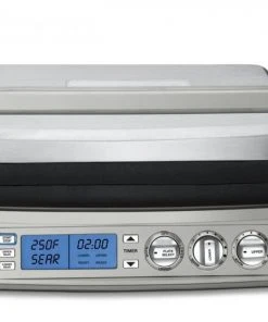 New ???? Cuisinart Griddler Elite Black & Stainless ????