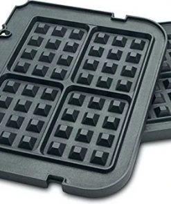 Flash Sale ⌛ Cuisinart Griddler Waffle Plates (Set Of 2) Black ????