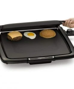 Deals ???? Presto® Cool-Touch Electric Griddle/Warmer Plus | 14" X 15" Black ✔️ -Cuisinart Shop griddle warmerplus4