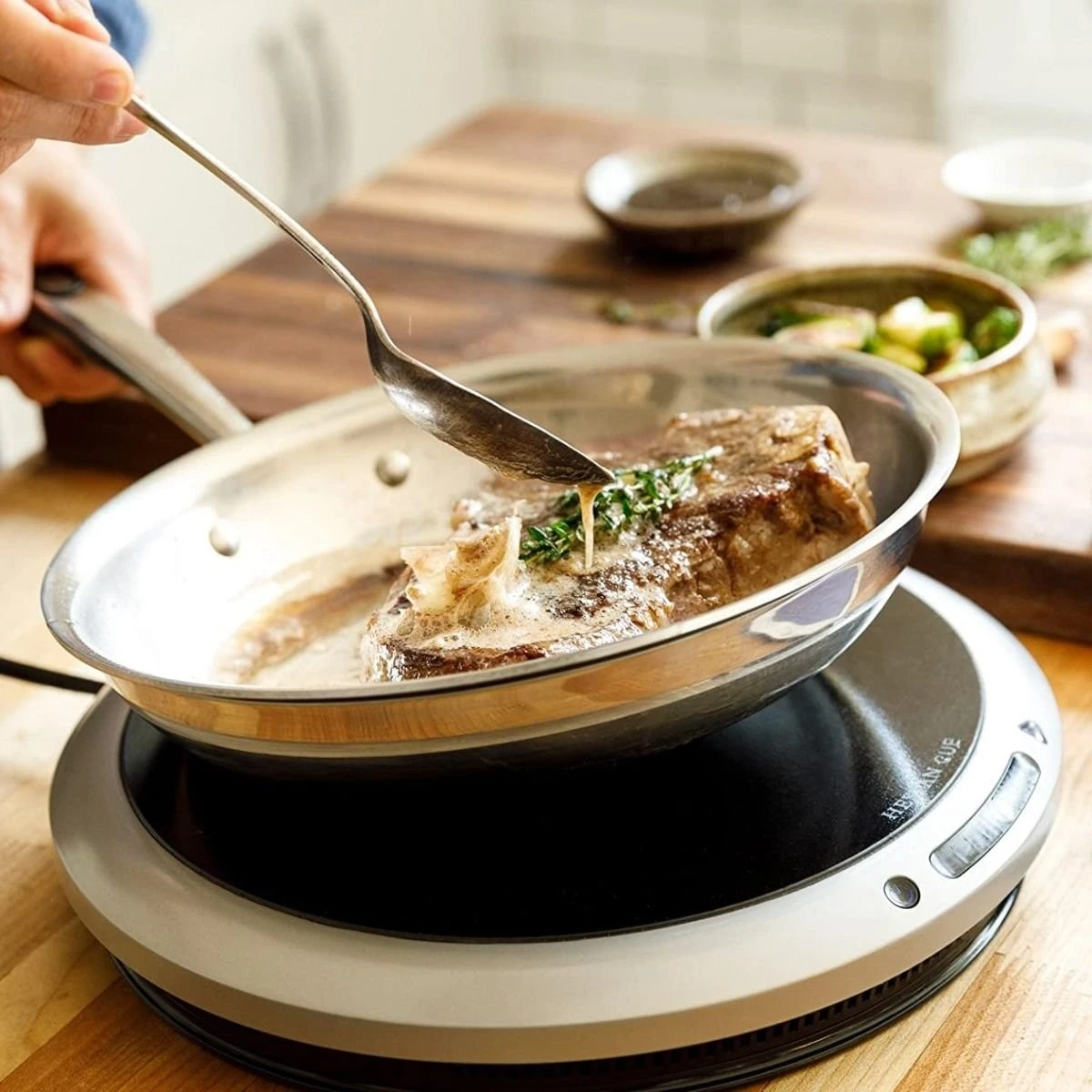 Budget ❤️ Hestan Cue Countertop Induction Burner Black & Stainless ???? 3 Budget ❤️ Hestan Cue Countertop Induction Burner Black & Stainless ???? - Image 3