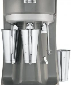 Hot Sale ???? Hamilton Beach Commercial Drink Mixer / Milkshake Maker - 3 Speeds, Triple Head Silver ????