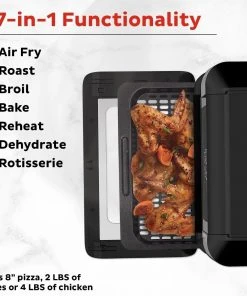 Brand new ❤️ Instant Vortex Plus Air Fryer Oven | 10-Quart Black & Stainless ⌛ 9 Brand new ❤️ Instant Vortex Plus Air Fryer Oven | 10-Quart Black & Stainless ⌛ -Cuisinart Shop ib 140 3000 01 vortex plus afo 10qt atf square tile3