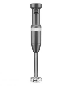 Buy ???? KitchenAid Variable Speed Corded Hand Blender | Matte Charcoal Grey Gray, Grey ✨ -Cuisinart Shop immersion blender