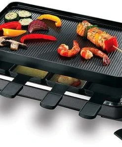 Best Sale ???? Swissmar Classic Raclette Grill - Black Non-Stick Reversible - 8 Person Black ????