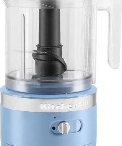 Cheapest ???? KitchenAid Blue Velvet Cordless Small Appliances Set | Hand Mixer, Hand Blender & Food Chopper Blue ⭐ -Cuisinart Shop kfcb519bv cordless food chopper blue velvet 1