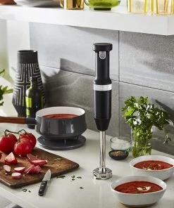 Hot Sale ⌛ KitchenAid Variable Speed Cordless Hand Blender | Black Matte Black ???? -Cuisinart Shop khbbv53bm cordless hand blender