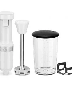 Best Pirce ???? KitchenAid Variable Speed Corded Hand Blender | White White ???? -Cuisinart Shop khbv53wh white variable speed hand blender