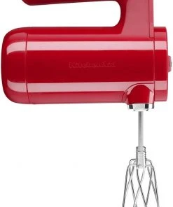 Best Sale ???? KitchenAid Passion Red Cordless Small Appliances Set | Hand Mixer, Hand Blender & Food Chopper Red ???? -Cuisinart Shop khmb732pa kitchenaid cordless hand mixer passion red 1