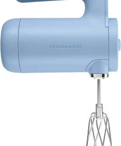 Cheapest ???? KitchenAid Blue Velvet Cordless Small Appliances Set | Hand Mixer, Hand Blender & Food Chopper Blue ⭐ -Cuisinart Shop khmb732vb kitchenaid cordless hand mixer blue velvet 1