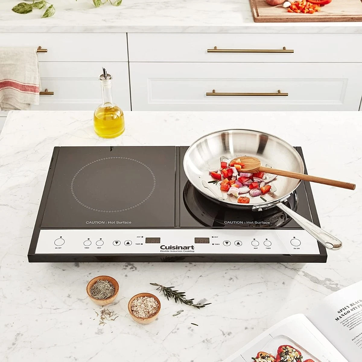 Best Pirce ???? Cuisinart Double Induction Cooktop | Black Black & Stainless ???? 5 Best Pirce ???? Cuisinart Double Induction Cooktop | Black Black & Stainless ???? - Image 5