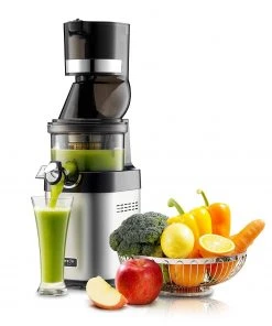 Best Sale ❤️ Kuvings Juicer Kuvings Whole Slow Juicer Chef - Stainless Steel Steel & Black ????