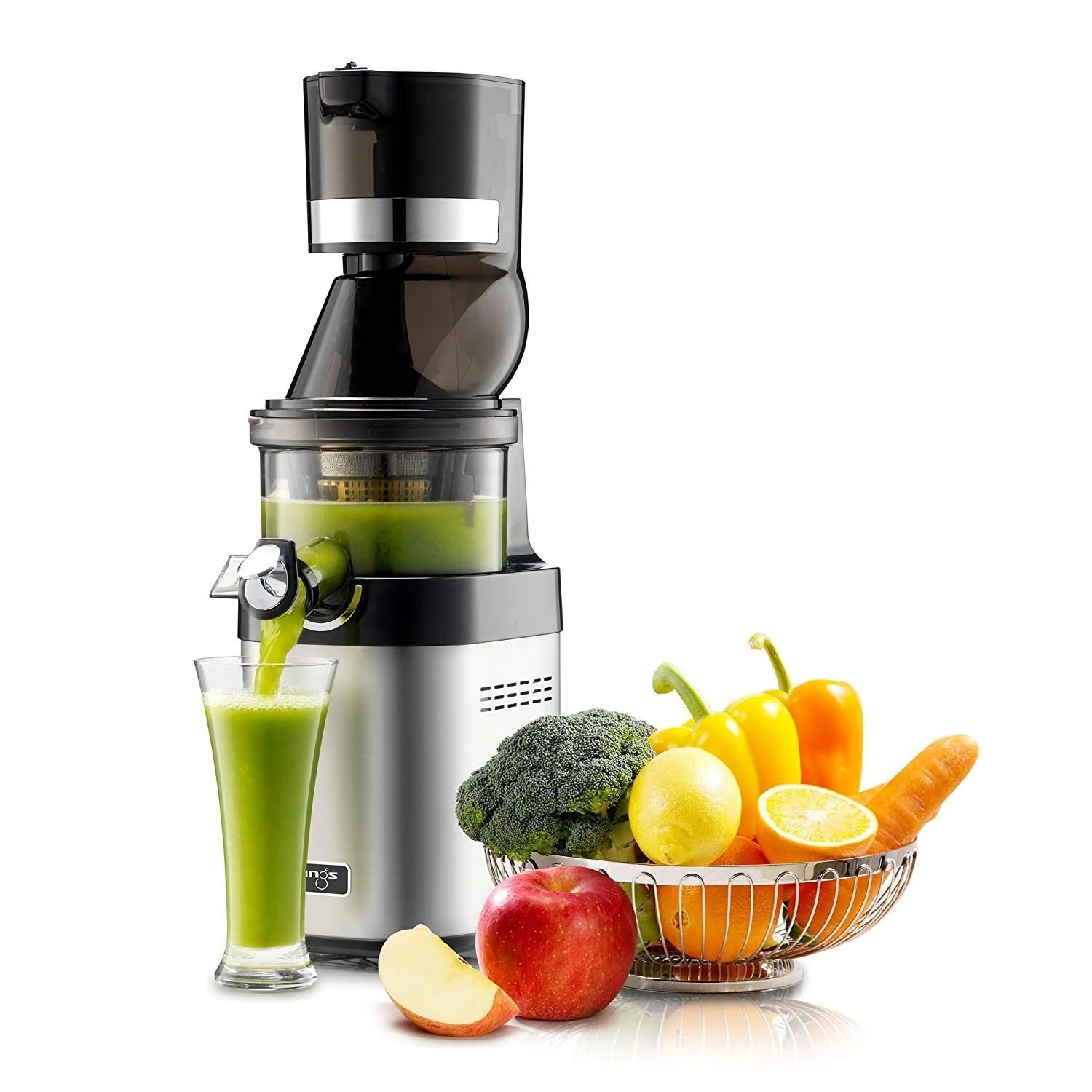 Best Sale ❤️ Kuvings Juicer Kuvings Whole Slow Juicer Chef - Stainless Steel Steel & Black ???? 1 Best Sale ❤️ Kuvings Juicer Kuvings Whole Slow Juicer Chef - Stainless Steel Steel & Black ????