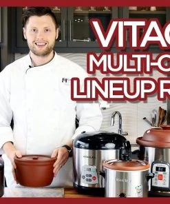 Top 10 ✔️ VitaClay Smart 6-In-1 Crock & Stock Pot - Stoneware (6.5 Qt) Silver, White ⌛ -Cuisinart Shop maxresdefault 70 13