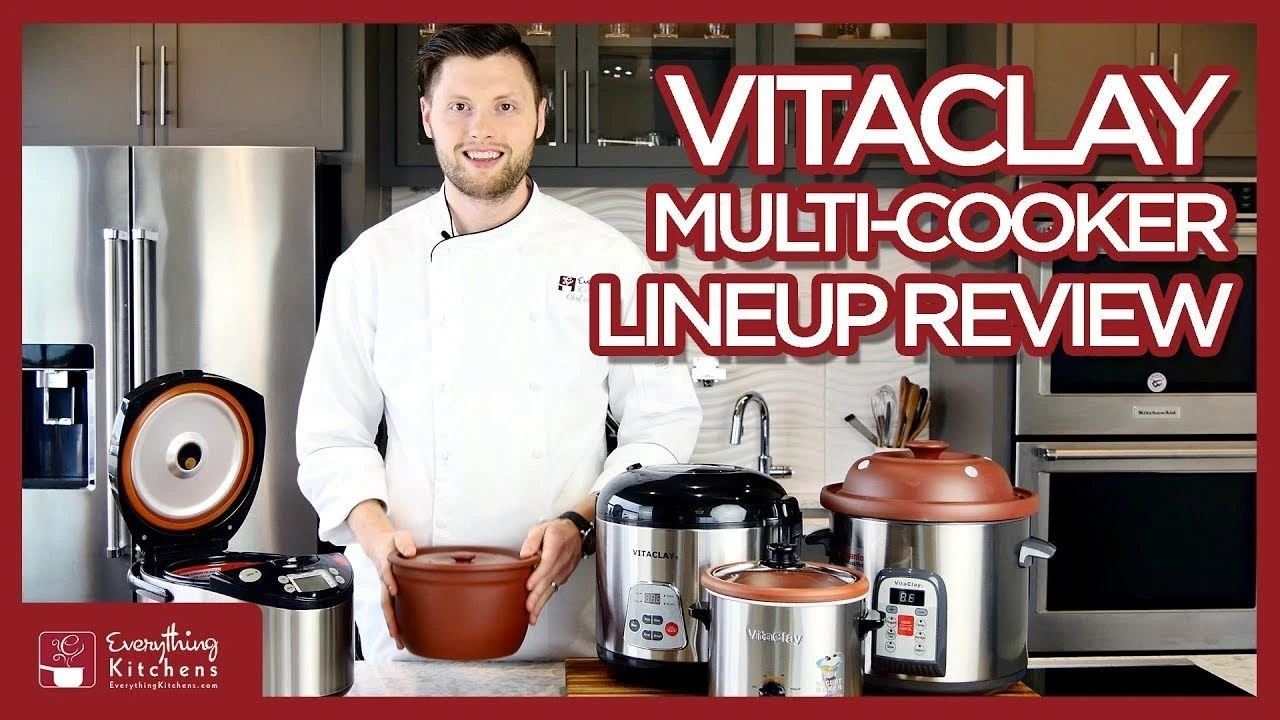 Best deal ✔️ VitaClay 2-in-1 Rice Slow Cooker & Clay Insert - Round 8 Cup / 4.2-Quart Black & Stainless, Natural ???? 2 Best deal ✔️ VitaClay 2-in-1 Rice Slow Cooker & Clay Insert - Round 8 Cup / 4.2-Quart Black & Stainless, Natural ???? - Image 2