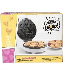 Best Pirce ???? Cucina Pro CucinaPro Mini Hearts Waffle Maker White ✨ -Cuisinart Shop minihearts6