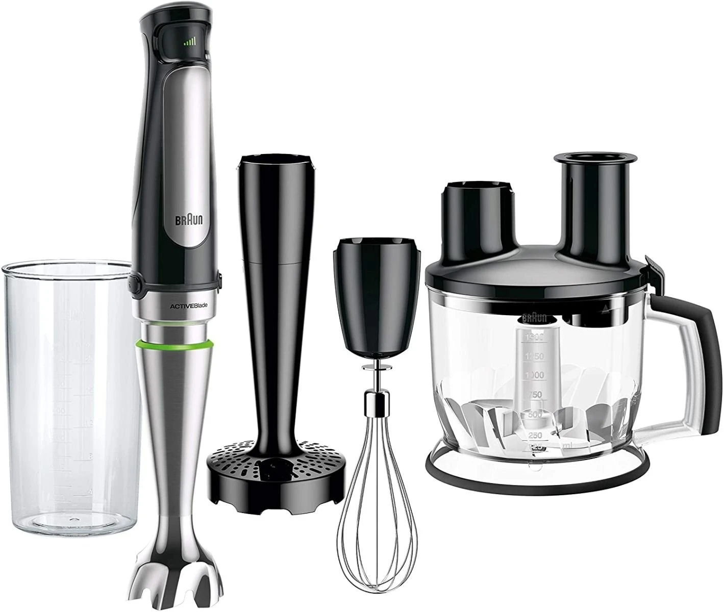 Wholesale ???? Braun Multiquick Immersion Blender Set Black & Stainless ???? 2 Wholesale ???? Braun Multiquick Immersion Blender Set Black & Stainless ???? - Image 2