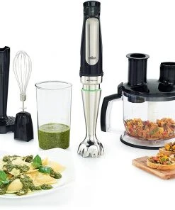 Wholesale ???? Braun Multiquick Immersion Blender Set Black & Stainless ???? 8 Wholesale ???? Braun Multiquick Immersion Blender Set Black & Stainless ???? -Cuisinart Shop mq7077 immersion blender with accessories