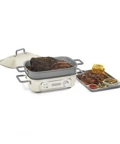 Top 10 ???? Cuisinart STACK5 Multifunctional Grill | Off-White White ✔️ -Cuisinart Shop multifunction grill 4