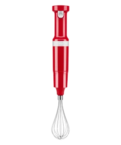 Top 10 ⭐ KitchenAid Variable Speed Cordless Hand Blender + Chopper & Whisk Accessories | Passion Red Red ???? -Cuisinart Shop onwhite4