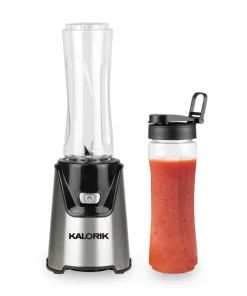 Cheapest ???? Kalorik Personal Blender With 2 Tritan Bottles | Stainless Steel Black ????