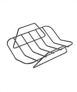 Flash Sale ???? Le Creuset Stainless Steel Roasting Pan With Nonstick Rack Silver ???? -Cuisinart Shop rs7928 small rack angle