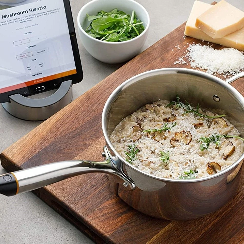 Brand new ???? Hestan Cue 3.5 Qt Sauce Pot + Induction Cooktop Black & Stainless ???? 5 Brand new ???? Hestan Cue 3.5 Qt Sauce Pot + Induction Cooktop Black & Stainless ???? - Image 5