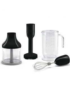 Best deal ???? SMEG Hand Blender Accessories 4-Piece Set | Black Black, Stainless Steel ✨