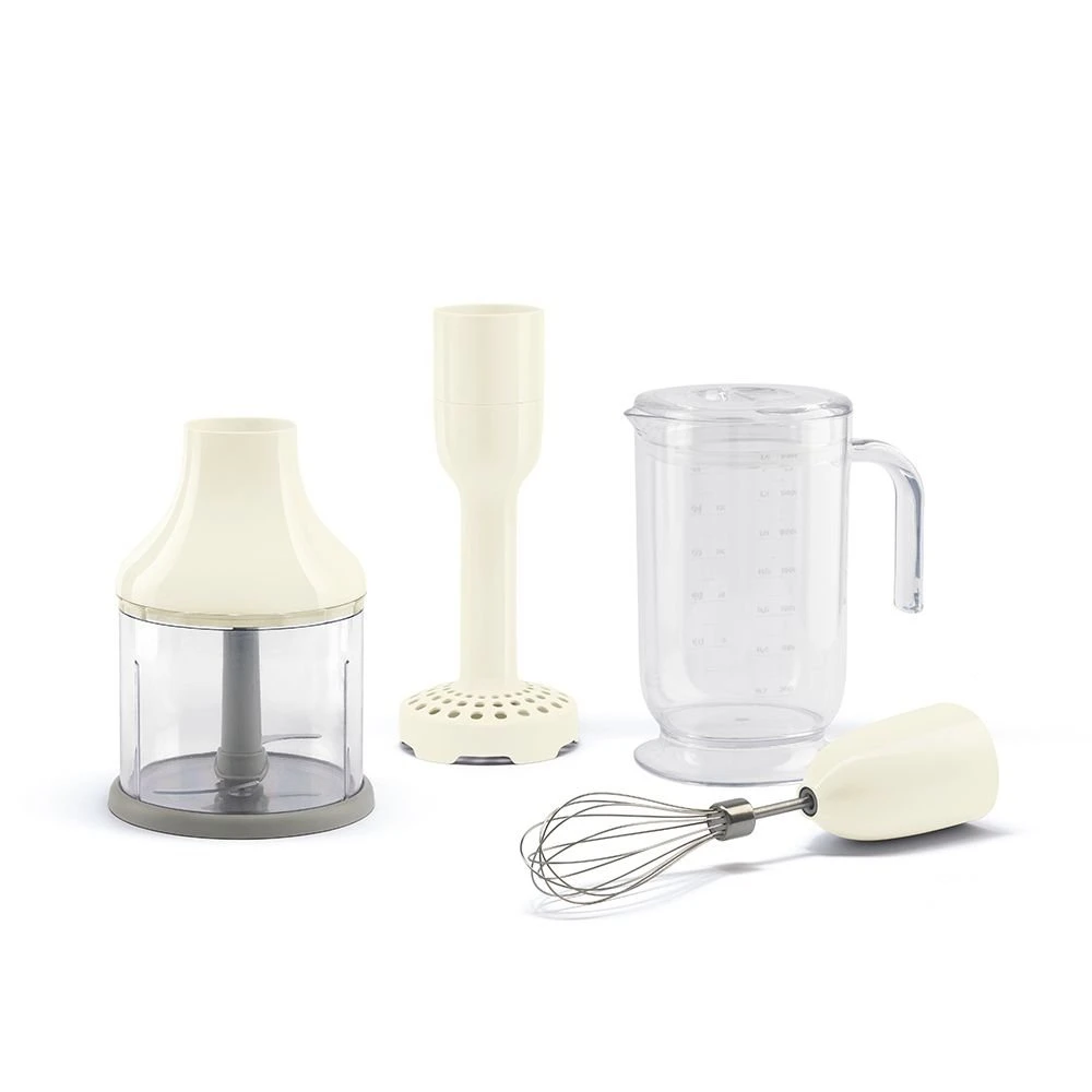 Best Pirce ✔️ SMEG Hand Blender Accessories 4-Piece Set | Cream Cream, Stainless Steel ???? 1 Best Pirce ✔️ SMEG Hand Blender Accessories 4-Piece Set | Cream Cream, Stainless Steel ????