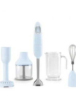 Best reviews of ???? SMEG Hand Blender & Accessories Set | Pastel Blue Blue, Stainless Steel ????