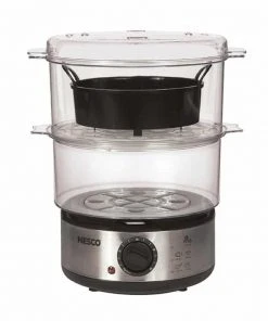Best Sale ???? Nesco / American Harvest Nesco 5-Quart Food Steamer Stainless Steel ????
