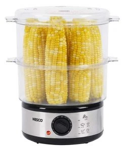 Best Sale ???? Nesco / American Harvest Nesco 5-Quart Food Steamer Stainless Steel ???? -Cuisinart Shop st 25f 4 72px